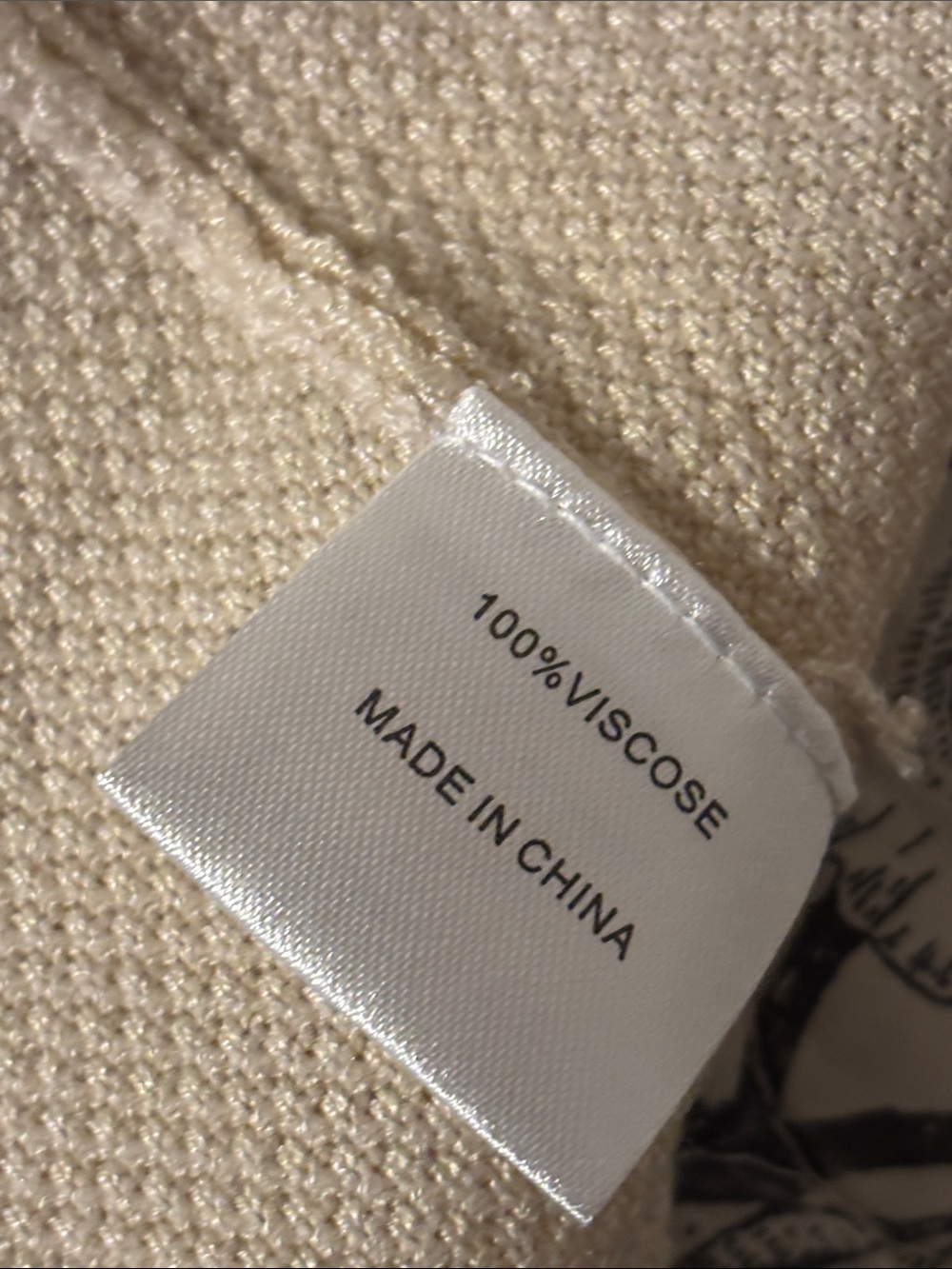 🎼 Merokeety Light Cream Hooded Open-Front Cardigan size XL GUC - Picture 10 of 10